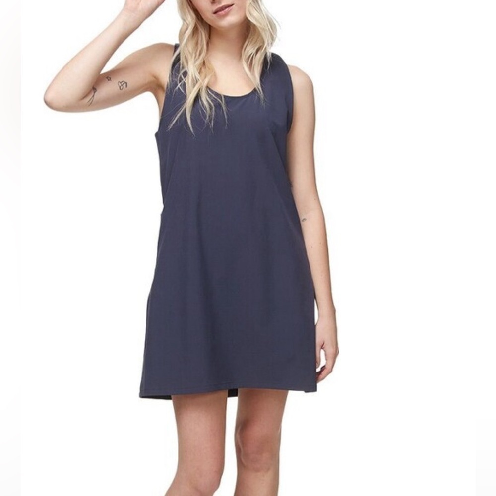 Backcountry on the go dress navy blue size xs